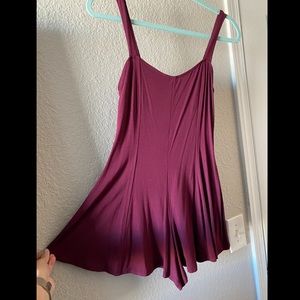 Purple romper rarely worn